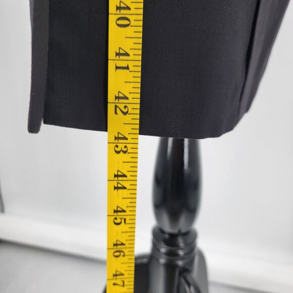 Neil Allyn Mens Black 100% Wool Formal Tuxedo Tails Jacket Peak 46R - Picture 6 of 11